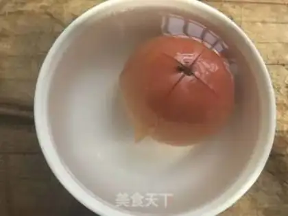 Make Tomato egg noodles step 2