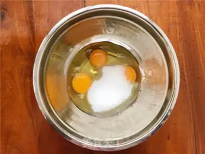 Make Lemon Madeline doughnuts step 1