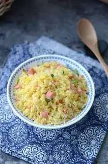 Make Gold egg fried rice step 5