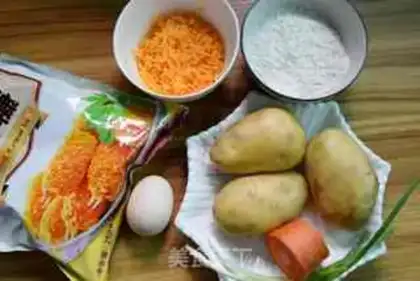 Make Gold Potato Ball step 0