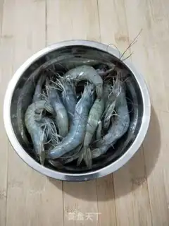 Make Salt shrimp step 1