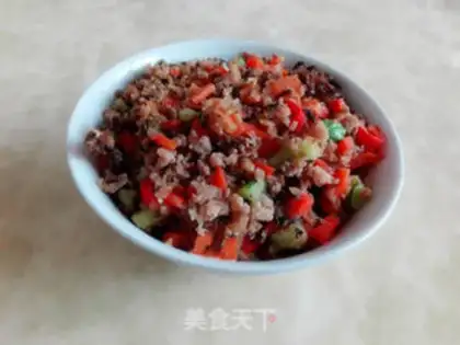 Make Carrot corn nest step 8