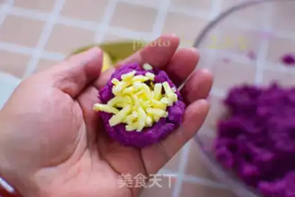 Make Net-red sweet bean cake step 3