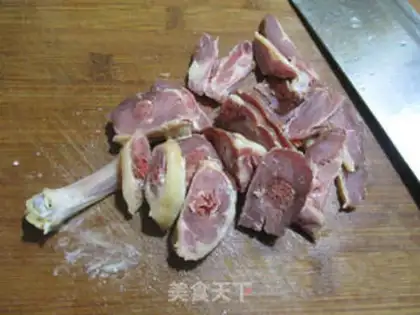 Make Duck-leg rice congee step 1