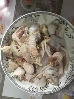 Make Wood and chicken legs step 0