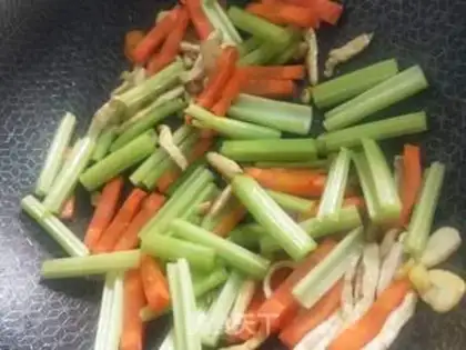 Make Celery carrot step 4