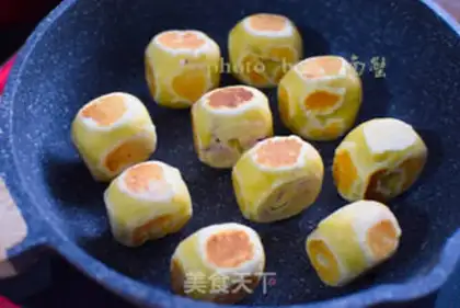 Make Net-red sweet bean cake step 9