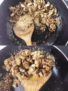 Make Amber walnuts step 5