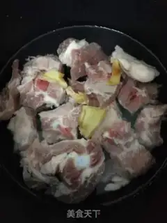 Make Potato burn ribs step 0