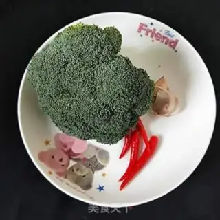 Make The broccoli step 1