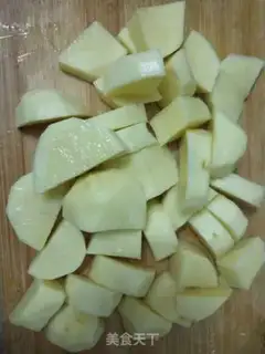 Make Potato burn ribs step 2