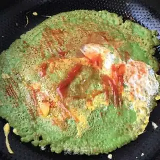 Make A veggie roll for the jade pancakes step 22