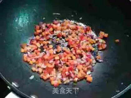 Make Five eggs of fried rice step 6