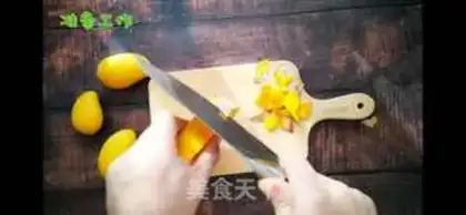 Make Pumpkin mango pound cake step 0