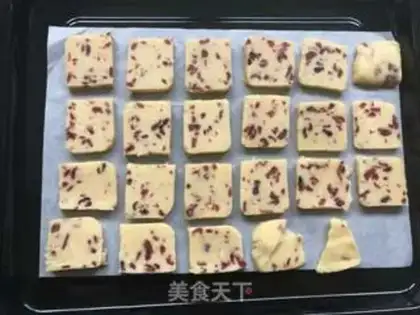 Make Cranberry cookies step 8
