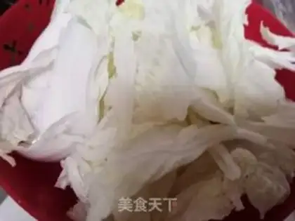 Make Tofu-burned cabbage step 1