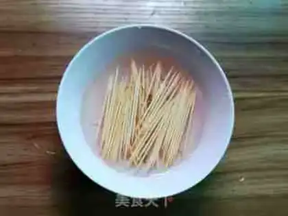 Make Spicy toothpick step 2