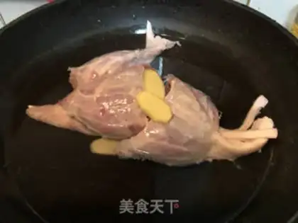 Make Mint lemon beef step 1