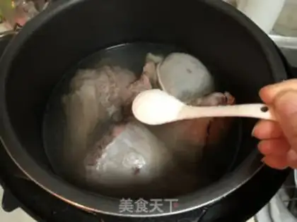 Make Mint lemon beef step 2