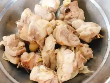 Make Coconut chicken soup step 2