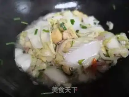 Make Tofu-burned cabbage step 7