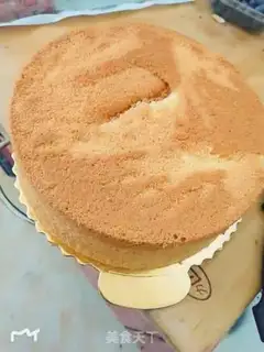 Make Swan birthday cake step 8