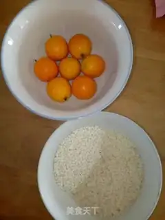Make Orange congee step 0