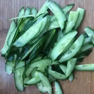 Make Pumpkin cucumber step 2