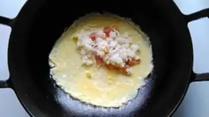 Make Weenie eggs for rice step 8