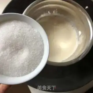 Make A little cream pudding step 2