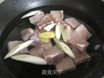 Make radish lamb chops step 2