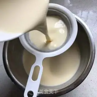 Make A little cream pudding step 6