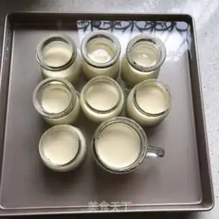 Make A little cream pudding step 8