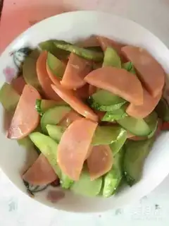 Make Cucumber ham step 5