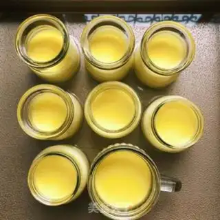 Make A little cream pudding step 10