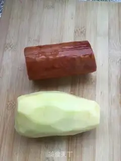 Make Barbecue potatoes step 1