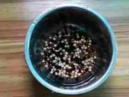 Make Five bean, sweet rice step 1