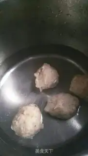 Make Chickenball tofu soup step 2