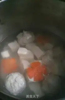 Make Chickenball tofu soup step 3