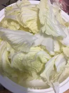 Make Bone marrow cabbage and tofu step 2
