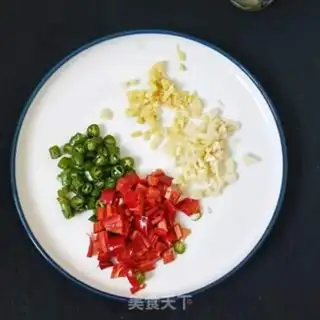 Make Sour-beans fried eggs step 3