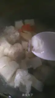 Make Chickenball tofu soup step 5