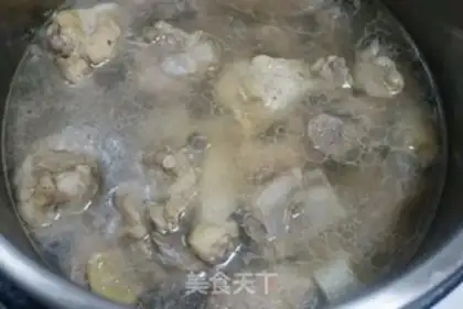 Make Bones, bean-bread pie step 2