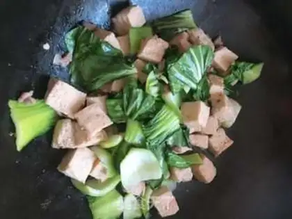 Make Frozen tofu oil step 7