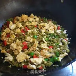 Make Sour-beans fried eggs step 10