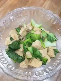 Make Frozen tofu oil step 8