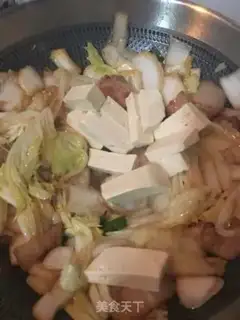 Make Bone marrow cabbage and tofu step 12