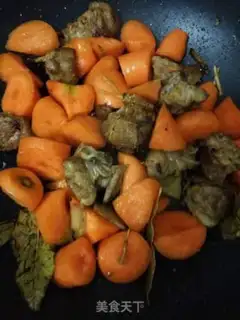 Make Carrot burn ribs step 8