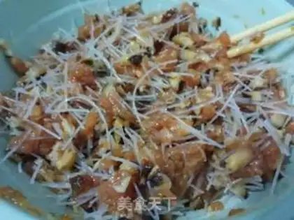 Make A pork bag for a mushroom fan step 6