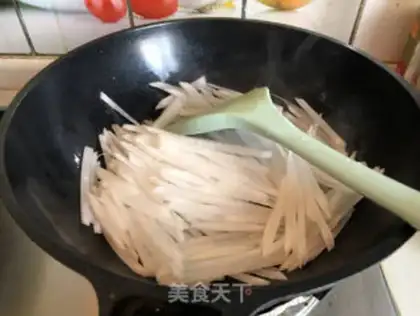 Make Scum and radish step 3